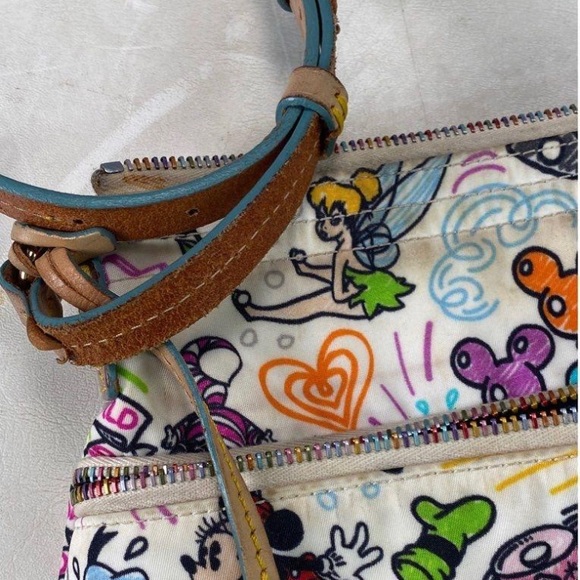 Dooney & Bourke Disney Sketch
Multicolor Coated Cotton Crossbody
Bag - Picture 6 of 9